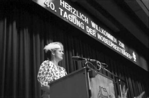 40. Tagung 1990 Mediziner: Ansprache Gräfin Sonja Bernadotte