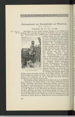 Stellungskampf und Abwehrschlacht am Winterberg