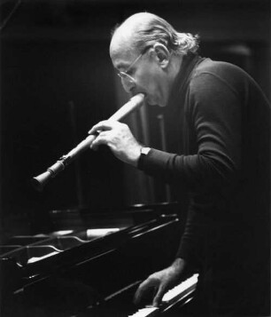 Friedrich Gulda (1930-2000; Pianist, Komponist; austrian pianist and composer). 1987