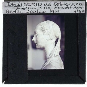 Settignano, Mädchenbüste, (sog. Marietta Strozzi) (Berlin))