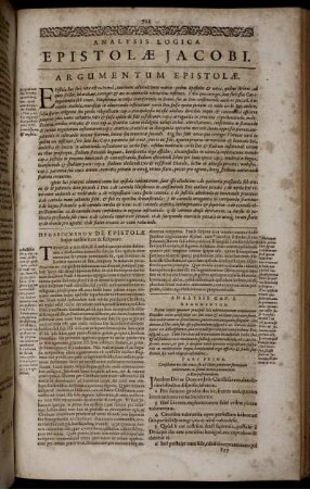Analysis Logica Epistolae Jacobi
