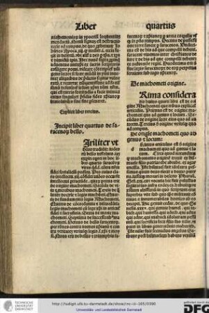 Incipit liber quartus de Saracenorum bello.