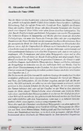 41. Alexander von Humboldt