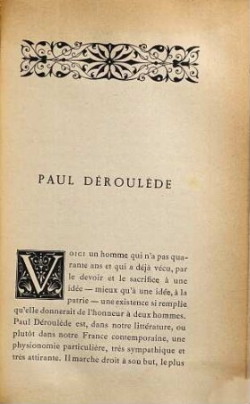 Paul Déroulède : par Jules Claretie