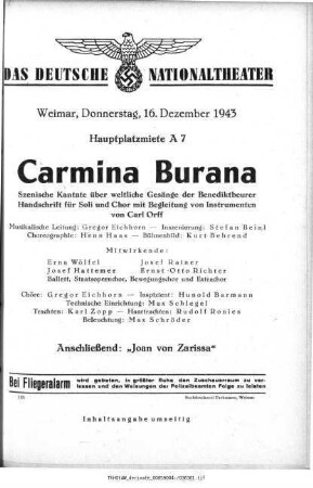 Carmina Burana