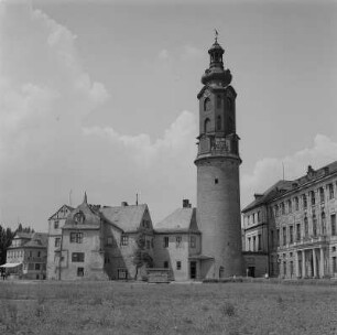 Weimar. Weimarer Stadtschloss, mit Schlossturm