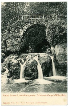 Luxemburg. Schießentümpel - Müllerthal