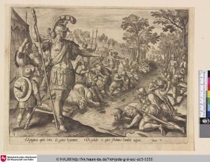 [Gideon betrachtet die Soldaten beim Trinken; Gideon Watching the Soldiers Kneeling Down to Drink]