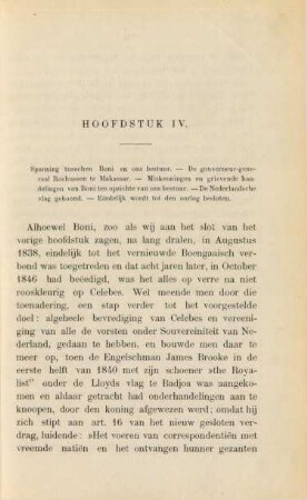 Hoofdstuk IV. Spanning tusschen Boni en ons bestuur. - ...