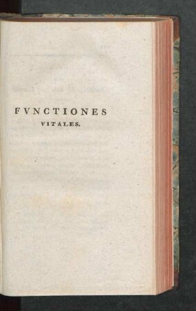 Functiones Vitales.