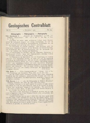 1. Dezember 1902 No. 23.