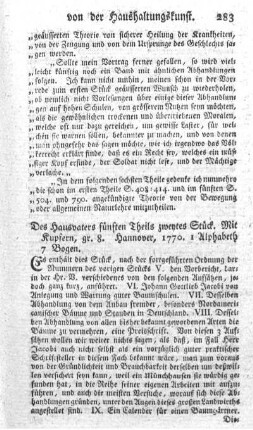 Der Hausvater. T.5.,St.2.