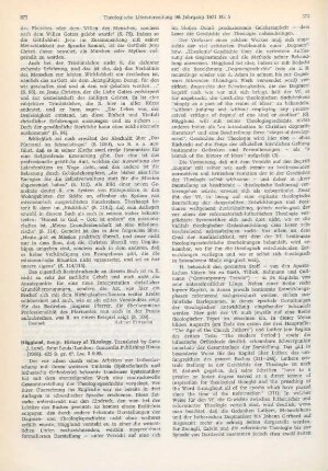 371-373 [Rezension] Hägglund, Bengt, History of theology