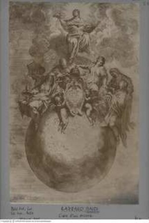 Glorifizierung der Familie Odescalchi (verlorenes Fresko Palazzo Odescalchi)