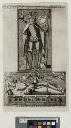 [Adolf IV., Graf von Holstein-Schauenburg] Duplex haec imago Adolphi, quarti ex Comitibus Schauwenburgensibus Holsatiae, Wagriae, Stormariaeque Comitis, qui anno AE. C 1216 monachus Ordinis Franciscanorum sive Fratrum Minorum Kilonÿ obÿt, inserenda est Libro secundo Rerum Hamburgensium Num. 305 inter pag. 150 et 151