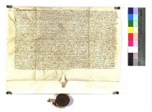 Erblehenrevers Jerg Mayers um St. Klaren-Klosters Hof zu Pfauhausen