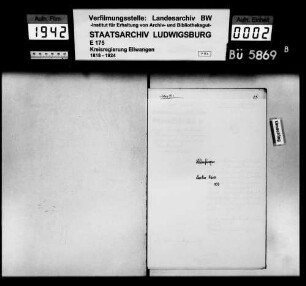 Auswanderungen, Heldenfingen
