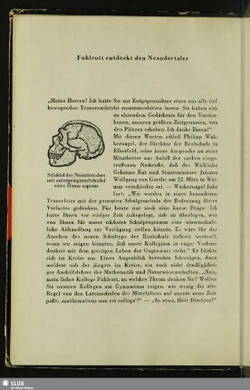 Fuhlrott entdeckt den Neandertaler