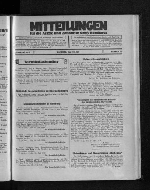 Jahrgang 1932, Hamburg, den 24. Juli, Nummer 30