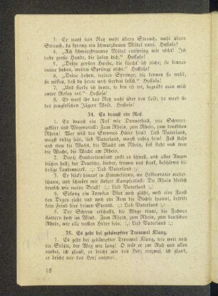 35. Es geht bei gedämpfter Trommel Klang.