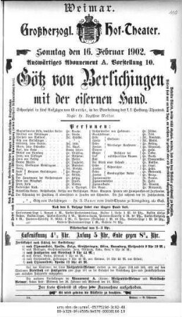 Götz von Berlichingen mit der eisernen Hand
