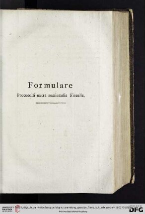 Formulare protocolli extra sessionalis Fiscalis