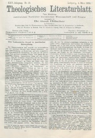 113-115 Das Vatikanische Konzil in jesuitischer Beleuchtung