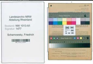 Entnazifizierung Friedrich Scharnowsky , geb. 11.02.1895 (Gaertner)