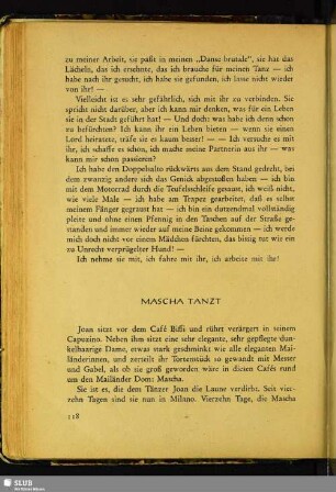 Mascha Tanzt