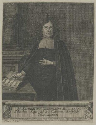Bildnis des Fridericvs Christianvs Büchervs