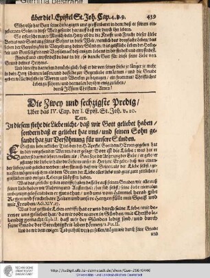 Die Zwey und sechzigste Predig