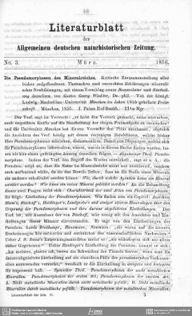 Nr. 3. März 1856