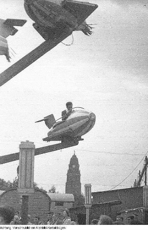 Dresden, Vogelwiese, Volksfeste, 1959