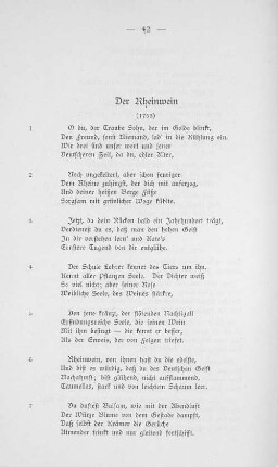 Der Rheinwein (1753)