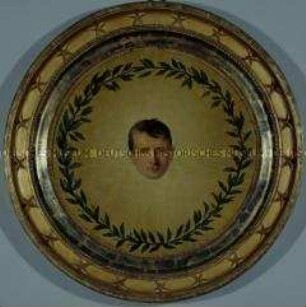 Napoleon I., Kaiser der Franzosen (1804-1814/15), in einer Sonnengloriole