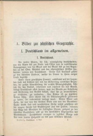 A. Bilder zur physischen Geographie.