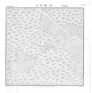 Kartenblatt SO IX 43 Stand 1821