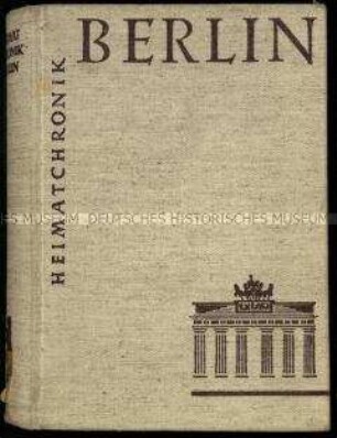 Schrift über die Geschichte Berlins