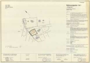 Bebauungspläne: Bebauungsplan Nr. 1, "Hohgarten", 3. vereinfachte Änderung, Kreis Siegen, Stadt Siegen, Gemarkung Bürbach, Flur 7