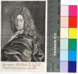 Porträt des Juristen Georg Melchior von Ludolf