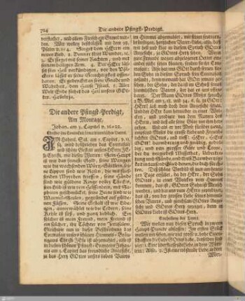 [Noch vier andere Pfingst-Predigten:] Die andere Pfingst-Predigt.