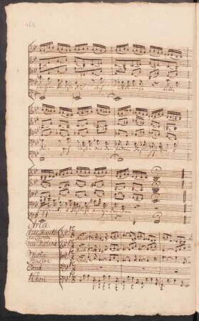65. Aria (B) [Coro I]: Mache dich, mein Herze, rein