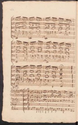 65. Aria (B) [Coro I]: Mache dich, mein Herze, rein