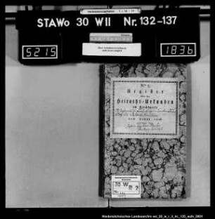 Zivilstandsregister Bodenburg (Kanton Bodenburg, St. Johannis)