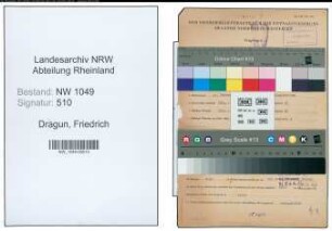 Entnazifizierung Friedrich Dragun , geb. 27.02.1897 (Einkaeufer)