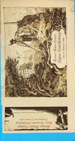 Alpine Unterhaltung, den 27. Januar 1883