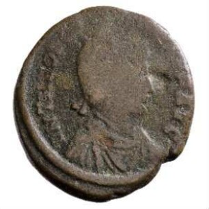 Münze, Aes 2, 15. Mai 392 - 17. Januar 395 n. Chr.