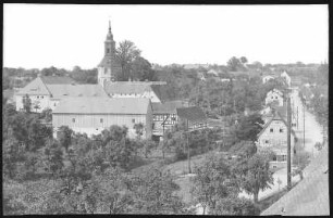 Kesselsdorf. Blick auf Kesselsdorf