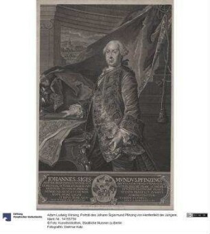 Porträt des Johann Sigismund Pfinzing von Henfenfeld der Jüngere