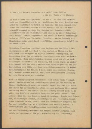 1. Die vier Grundrechenarten mit natürlichen Zahlen